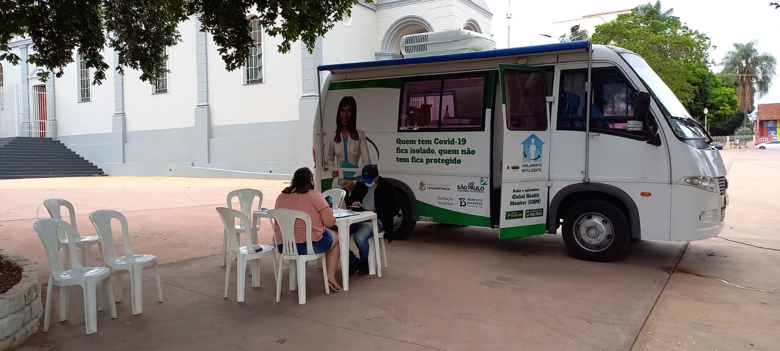 Em Taquaritinga (SP): Saúde testa moradores sem sintomas da Covid-19 em quatro pontos da cidade