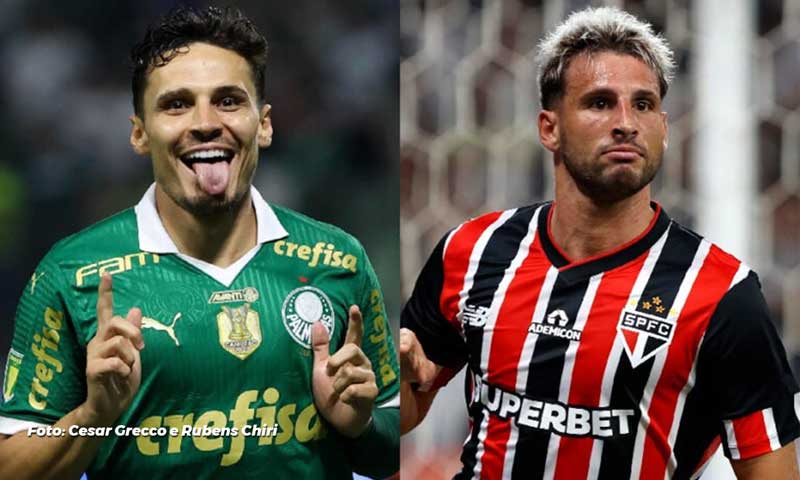 Palmeiras e São Paulo vão bem na Libertadores e se enfrentam pelo Brasileiro na segunda