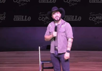 Marcus Cirillo retorna ao Taquaritinga Comedy Show no próximo domingo, dia 9