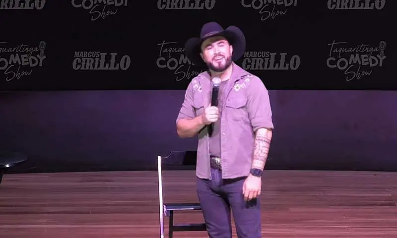 Marcus Cirillo retorna ao Taquaritinga Comedy Show no próximo domingo, dia 9