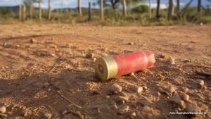 Morador encontra cartucho de espingarda em estrada rural do município e leva material à polícia