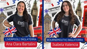 Alunas da Etec de Taquaritinga conquistam intercâmbio cultural na Inglaterra