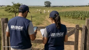 IBGE abre inscrições para vagas temporárias do Censo Agropecuário em Taquaritinga