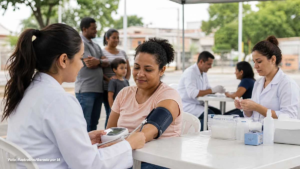 USF promove ação gratuita de saúde no Jardim Martinelli