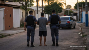 Homem de 27 anos é preso após cumprimento de dois mandados no bairro Francisco Romano