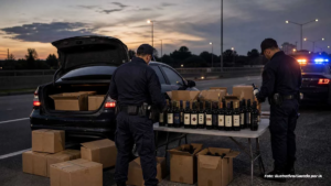 Polícia Rodoviária apreende R$ 70 mil em vinhos clandestinos e prende dupla