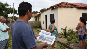 Prefeitura abre pré-cadastro para imóveis atingidos pelo vendaval e interessados no Saque Calamidade