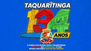 Taquaritinga divulga programação dos 134 anos com eventos culturais, esportivos e comunitários