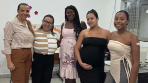 Gestantes participam de curso sobre amamentação no CRAS do Jardim São Sebastião