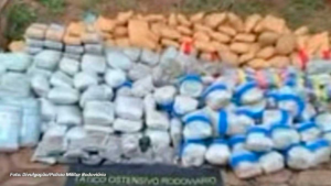Operação apreende mais de 300 kg de drogas e prende três na Rodovia Washington Luís