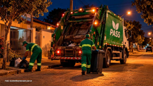 Coleta de lixo noturna passa a ter nova ordem de atendimento em Taquaritinga