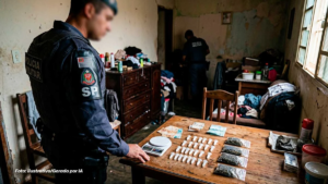 Homem é preso por tráfico de drogas durante cumprimento de mandado no bairro Maria Luiza
