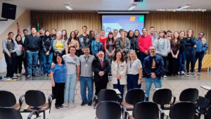 Etec Dans recebe Marcos Bonilla para bate-papo com alunos de cursos técnicos