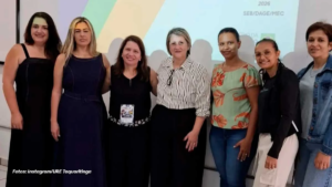 URE Taquaritinga reúne articuladores municipais para formação sobre o Novo PAR